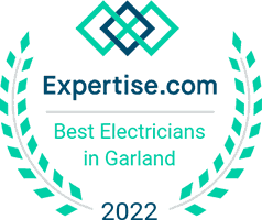 Award badge: Best Electricians in Garland 2022.