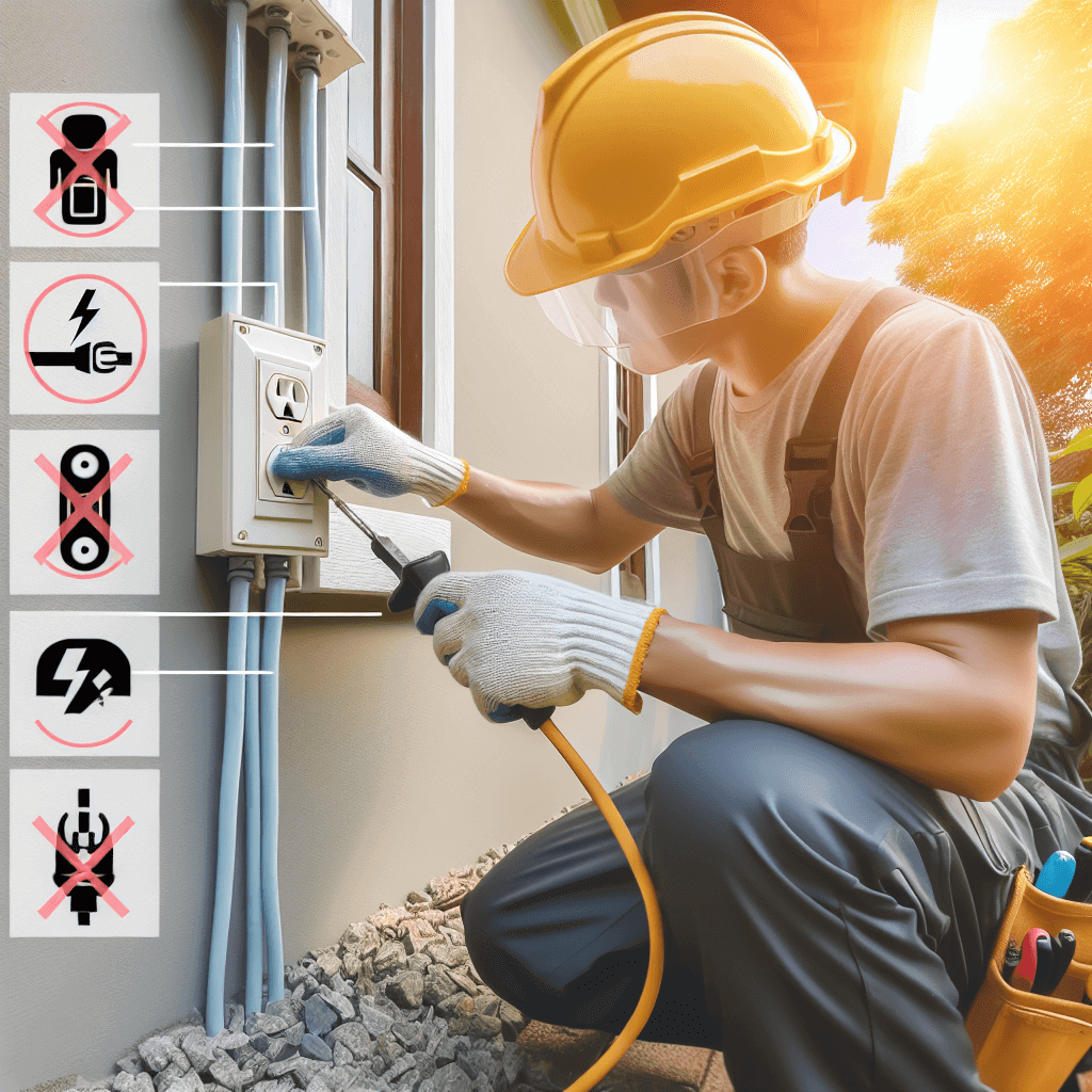 outdoor electrical outlet